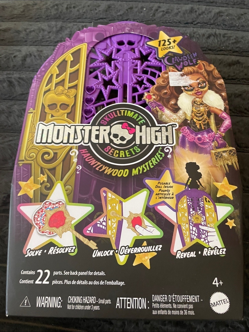 Monster High Skulltimate Secrets Doll and Accessories Set NWT